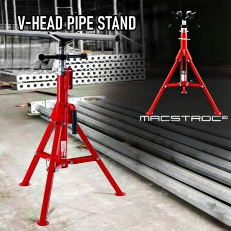 MBH107-Vhead-pipestand-sharjah-abudhabi-pipestand-V-head-ridgid-macstroc-UAE