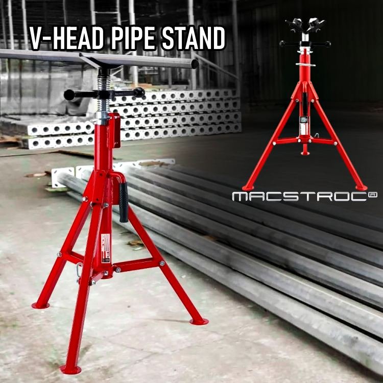 MBH107-Vhead-pipestand-sharjah-abudhabi-pipestand-V-head-ridgid-macstroc-UAE