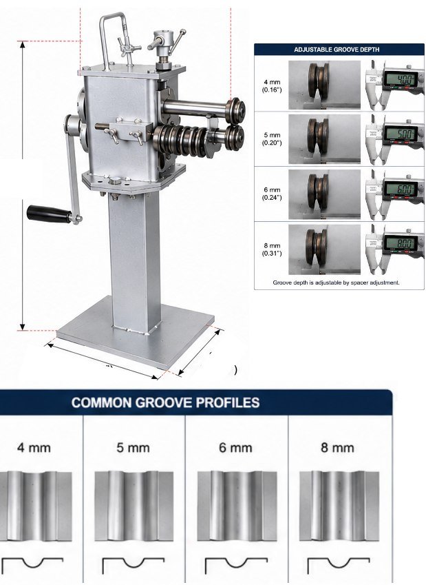 Manual-Sheet-Metal-beading machine-Machine-UAE