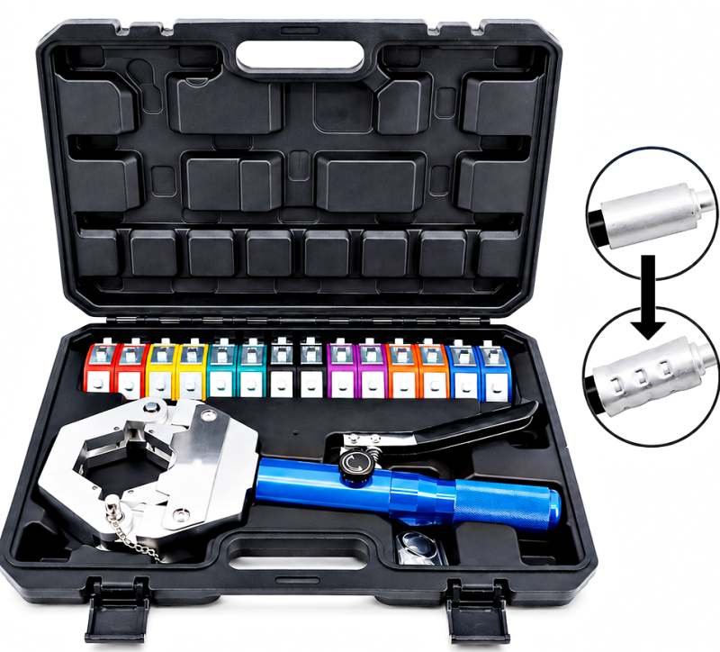 Manual Hydraulic Hose Crimping Tool Kit